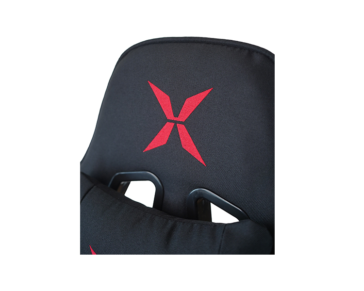Gaming Chair: Vertex Turu Gaming Chair Black Fabric
